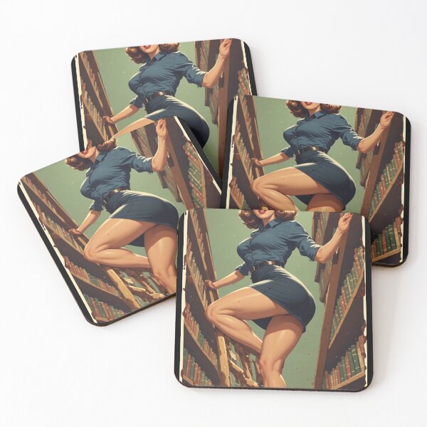 Item preview, The Pinup Librarian designed and sold by halibutgoatramb.