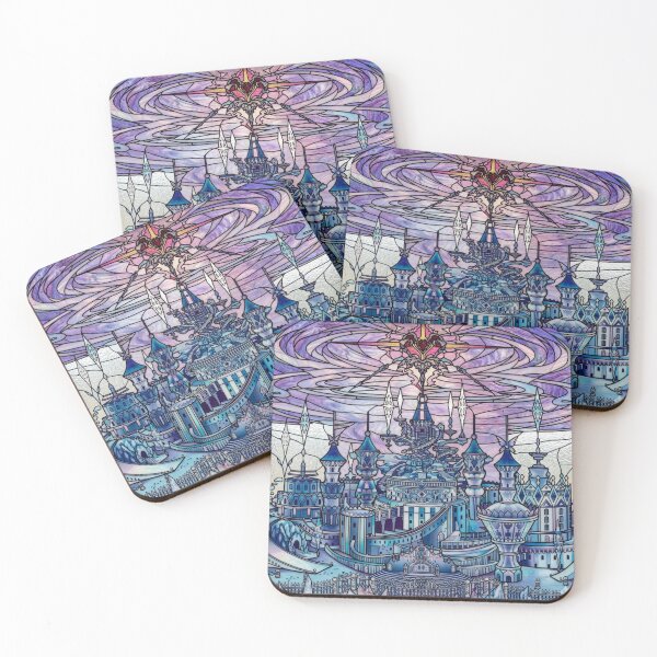 Item preview, Stained Glass Labrynth Labrinth Silver Castle  designed and sold by KIkosWorld.