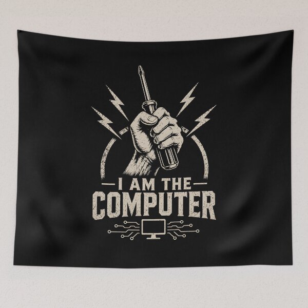 Item preview, I Am The Computer designed and sold by zoes-ink.