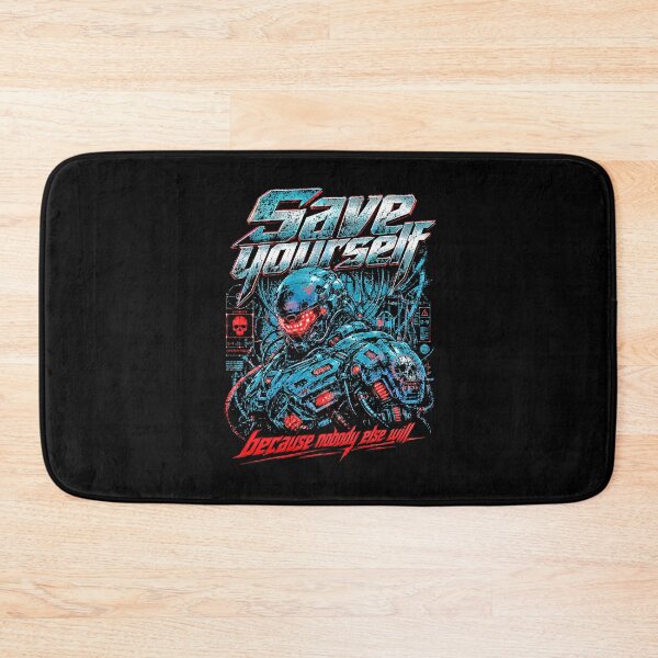 Item preview, Save Yourself Nobody Else Will Cyberpunk  designed and sold by graphixpolash.
