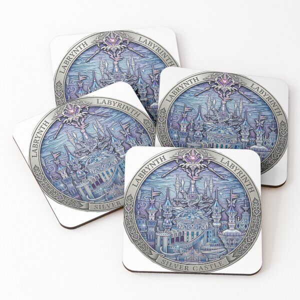 Item preview, Labrynth Labrinth Silver Castle Emblem designed and sold by KIkosWorld.