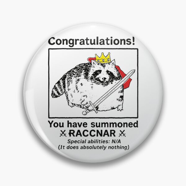 Item preview, Congratulations You Have Summoned Raccnar Special Abilities designed and sold by LOUP-SOLI.