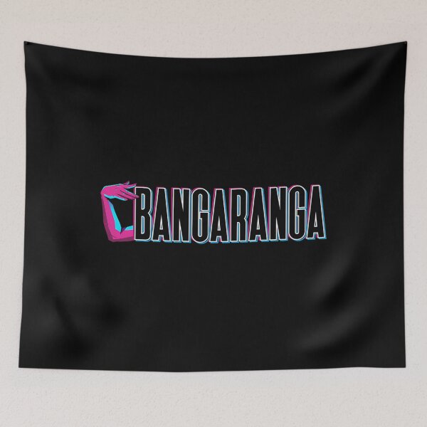Item preview, Bangaranga Synthwave Typography designed and sold by thecryptomovers.