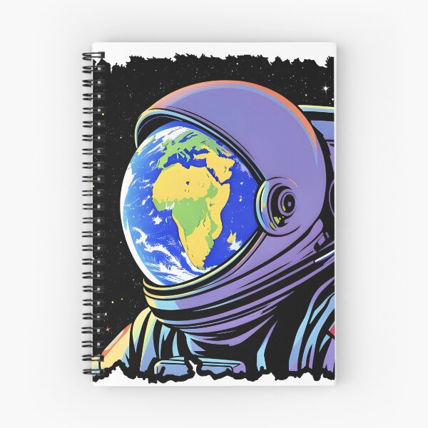 Item preview, First Space Return Astronaut Helmet Earth Reflection Pop Art designed and sold by Daniela`s shop.
