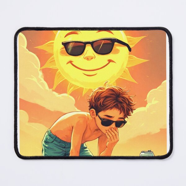 Item preview, The heat was intense on the beach. designed and sold by Whose-sweat.