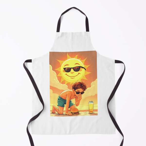 Item preview, The heat was intense on the beach. designed and sold by Whose-sweat.