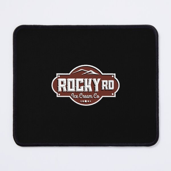 Item preview, Rocky Road Ice Cream Co Vintage Brown Logo designed and sold by Jerbilsmouse.