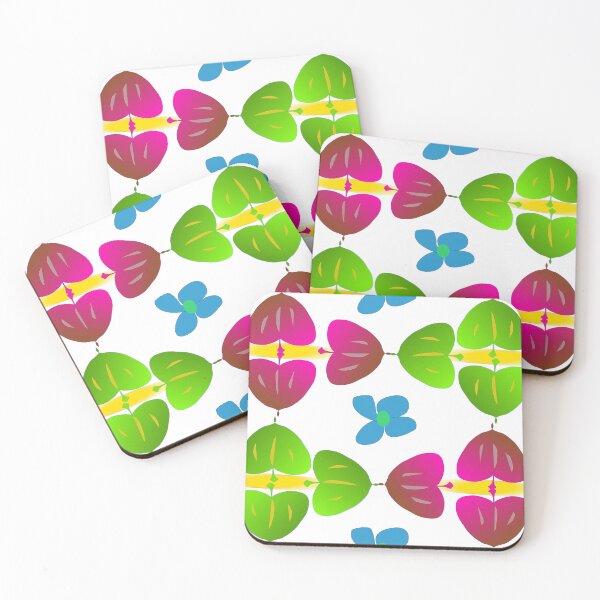 Item preview, Colorful Abstract Leaf Seamless Pattern with Floral Decorative Background designed and sold by Ei-Ei.