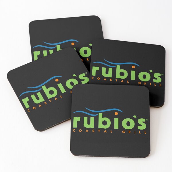 Item preview, Rubios Coastal Grill Green and Orange Restaurant Logo designed and sold by Jerbilsmouse.