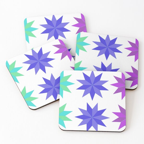 Item preview, Geometric Star Seamless Pattern with Colorful Abstract Eight Point Shapes designed and sold by Ei-Ei.