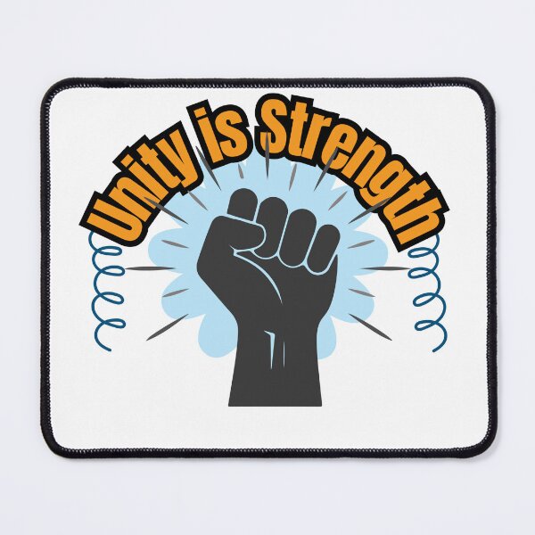 Item preview, Unity IS strength -Motivational Unity Power Quote Design designed and sold by Palette-Vibes.