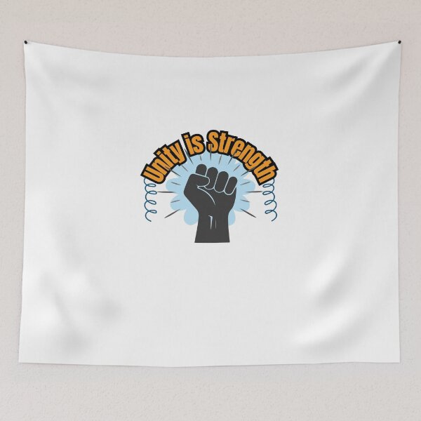 Item preview, Unity IS strength -Motivational Unity Power Quote Design designed and sold by Palette-Vibes.