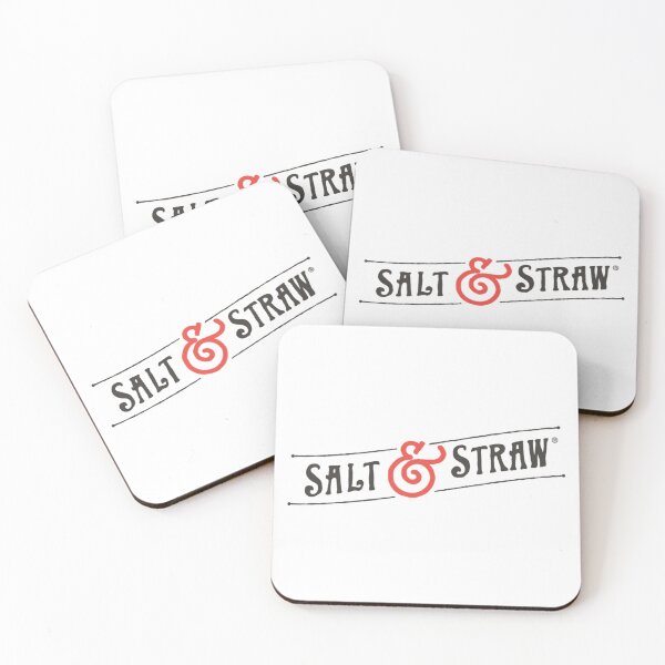 Item preview, Salt and Straw Handmade Ice Cream Script Logo designed and sold by Jerbilsmouse.