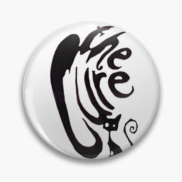 Item preview, The Cure Cat Sticker designed and sold by Thatbigshopofstickers.