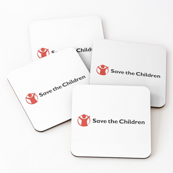 Item preview, Save the Children Red Human Figure Charity Logo designed and sold by Jerbilsmouse.