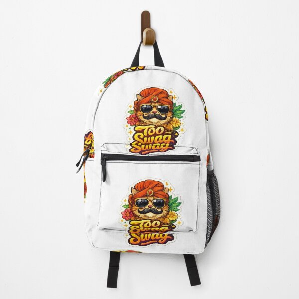 Item preview, Too Swag Indian Cat Sticker | Funny Desi Cool Cat Aesthetic designed and sold by Jyotisima8929.
