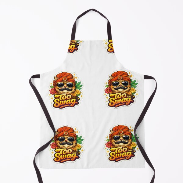 Item preview, Too Swag Indian Cat Sticker | Funny Desi Cool Cat Aesthetic designed and sold by Jyotisima8929.