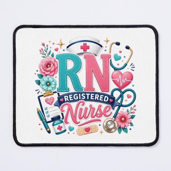 Item preview, RN Registered Nurse Design designed and sold by Partoon-dp.