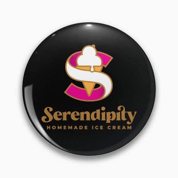 Item preview, Serendipity Homemade Ice Cream S Shape Cone Logo designed and sold by Jerbilsmouse.