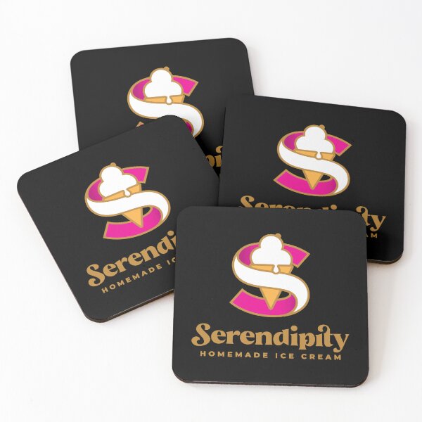 Item preview, Serendipity Homemade Ice Cream S Shape Cone Logo designed and sold by Jerbilsmouse.