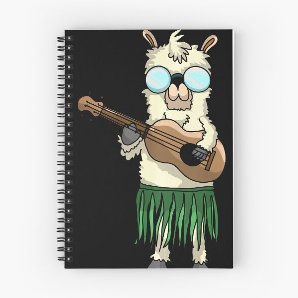 Item preview, Cute Llama Hawaii Ukulele Funny Hawaiian Guitar Player Gift designed and sold by Littermin.