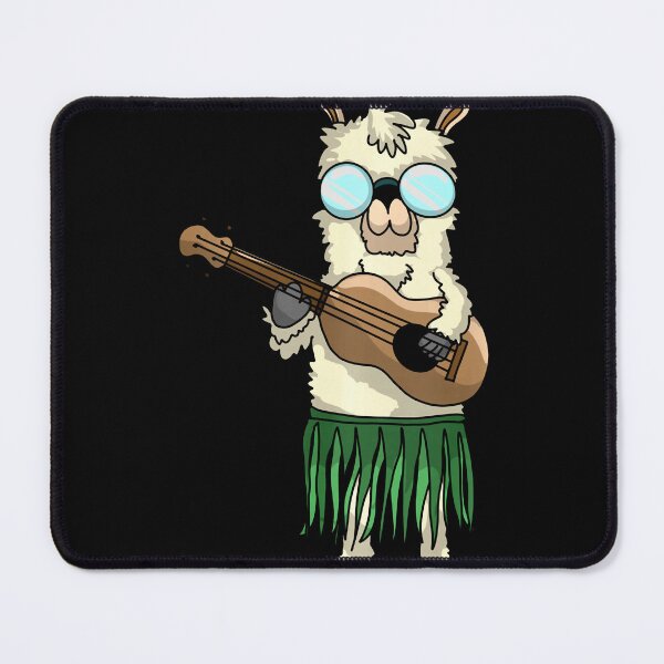 Item preview, Cute Llama Hawaii Ukulele Funny Hawaiian Guitar Player Gift designed and sold by Littermin.