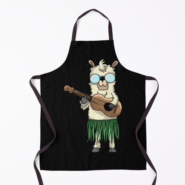 Item preview, Cute Llama Hawaii Ukulele Funny Hawaiian Guitar Player Gift designed and sold by Littermin.
