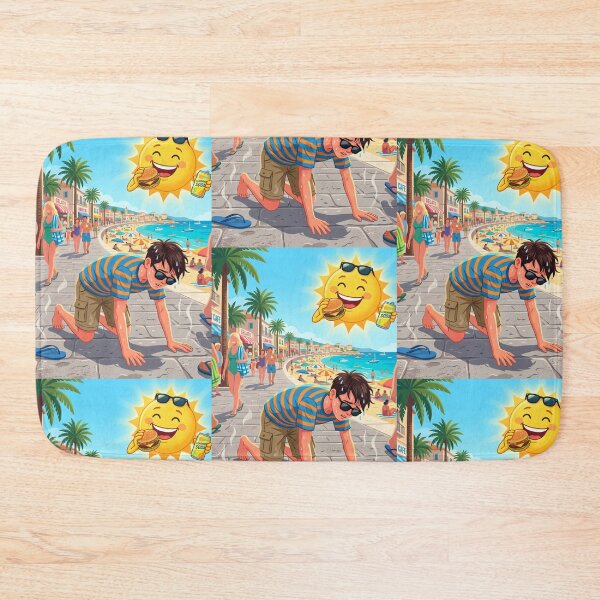 Item preview, The heat was intense on the beach. designed and sold by Whose-sweat.