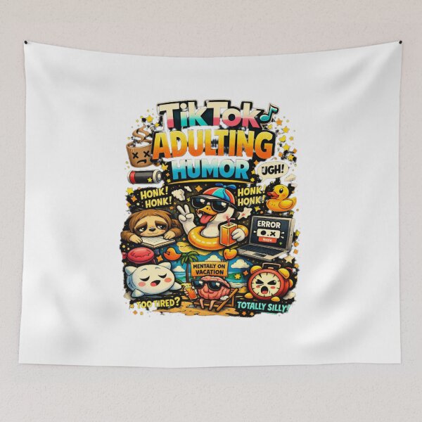 Item preview, TikTok Adulting Humor designed and sold by IMOBILYARI.