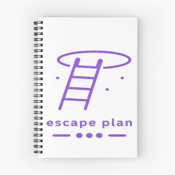 Item preview, Escape Plan – Minimal Purple Ladder Aesthetic designed and sold by Velora Design .