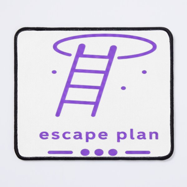 Item preview, Escape Plan – Minimal Purple Ladder Aesthetic designed and sold by Velora Design .