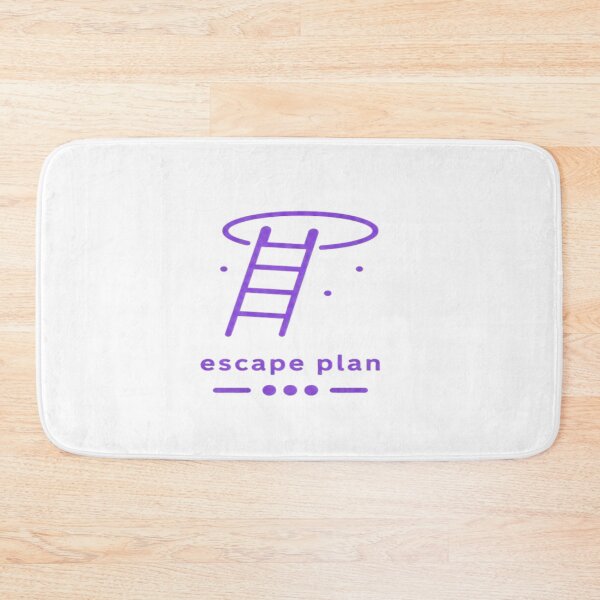 Item preview, Escape Plan – Minimal Purple Ladder Aesthetic designed and sold by Velora Design .