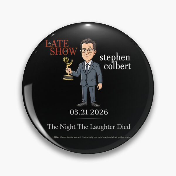 Item preview, Late Night Comedy, The Last Show With Stephen Colbert 2026 designed and sold by MaureenHickle.
