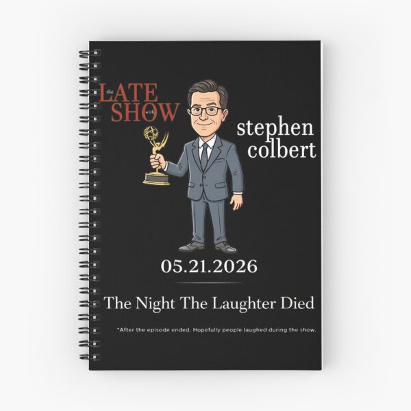 Item preview, Late Night Comedy, The Last Show With Stephen Colbert 2026 designed and sold by MaureenHickle.
