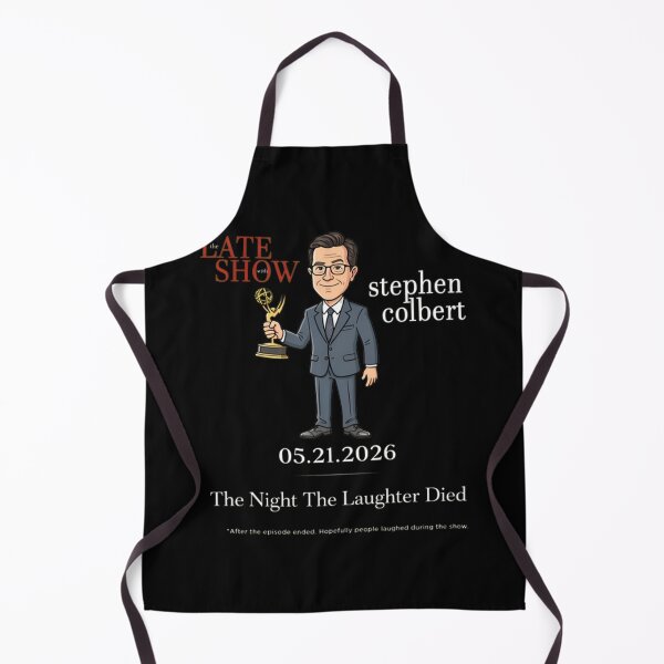 Item preview, Late Night Comedy, The Last Show With Stephen Colbert 2026 designed and sold by MaureenHickle.