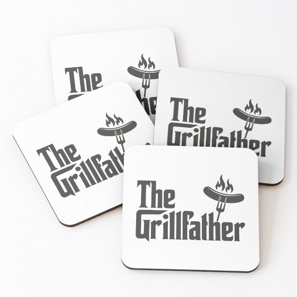 Item preview, The Grillfather Funny BBQ Design - Father’s Day BBQ gift designed and sold by PRINYOS.