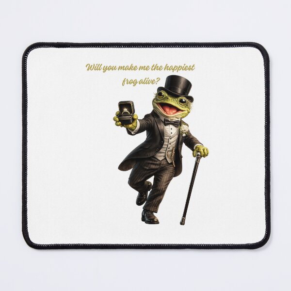 Item preview, Gentleman Frog Proposal designed and sold by syndia2209.