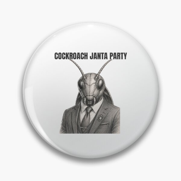 Item preview, Cockroach Janta Party Vintage Sketch Desgin designed and sold by ConsolAssoc Creative Studio.