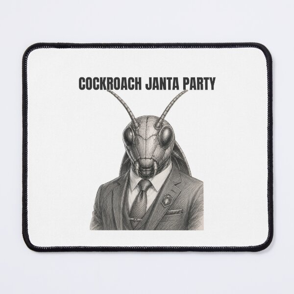 Item preview, Cockroach Janta Party Vintage Sketch Desgin designed and sold by ConsolAssoc Creative Studio.
