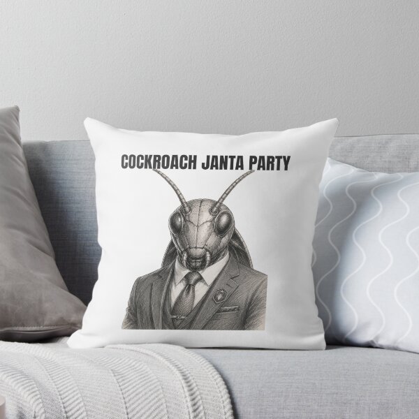 Item preview, Cockroach Janta Party Vintage Sketch Desgin designed and sold by ConsolAssoc Creative Studio.