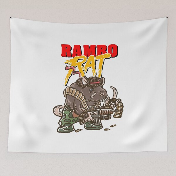 Item preview, RamboRat designed and sold by giosdesk.