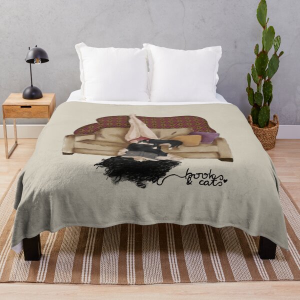 Item preview, Books And Cats designed and sold by ellealsopaints.