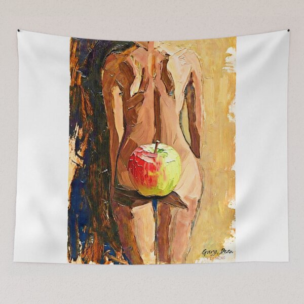 Item preview, Naked Woman & Apple  Gary Dean Designs  Digital Art designed and sold by GaryDeanDesigns.
