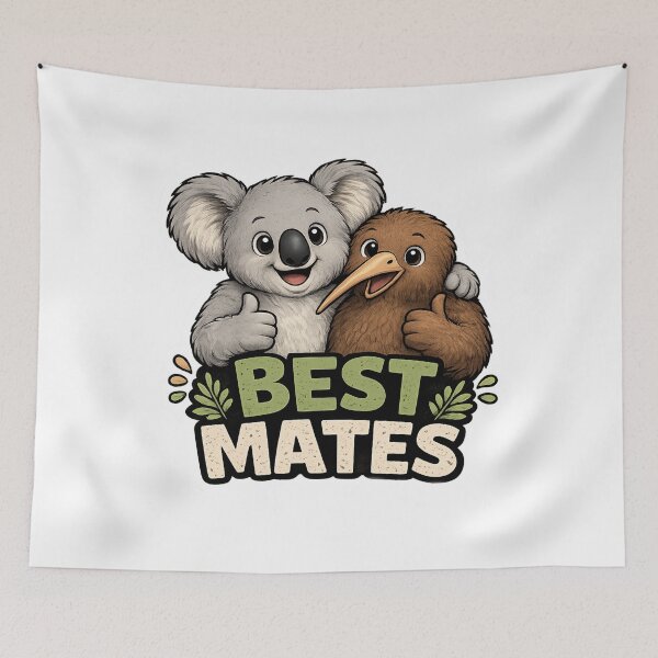 Item preview, Best Mates Down Under designed and sold by Doug Healey .