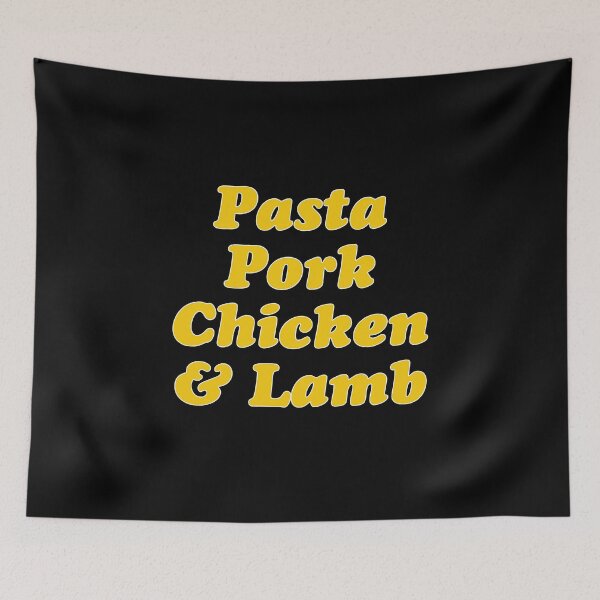 Item preview, Pasta Pork Chicken and Lamb designed and sold by ABitOnTheSide.