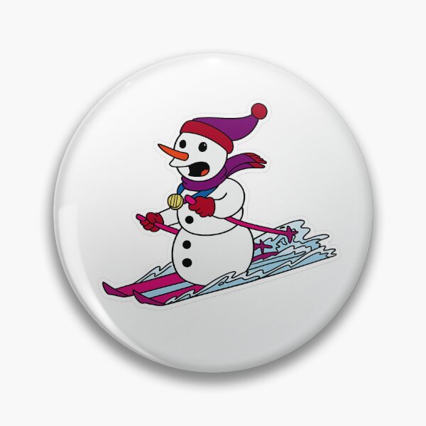Item preview, Shiver Bunny Winter Olympics Sticker ( The Simpsons) designed and sold by NamiClub.