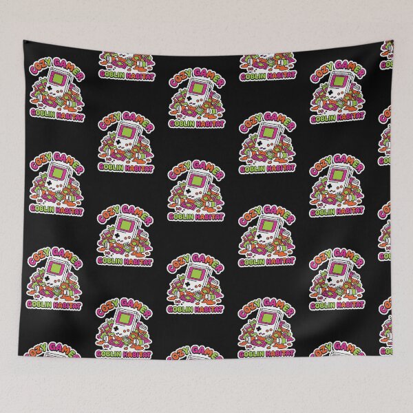 Artikelvorschau, Retro Handheld Console Cozy Chaos Graphic Tee entworfen und verkauft von KAYJAY DESIGNS.