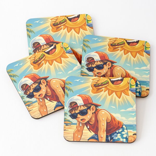 Item preview, The heat was intense on the beach. designed and sold by Whose-sweat.