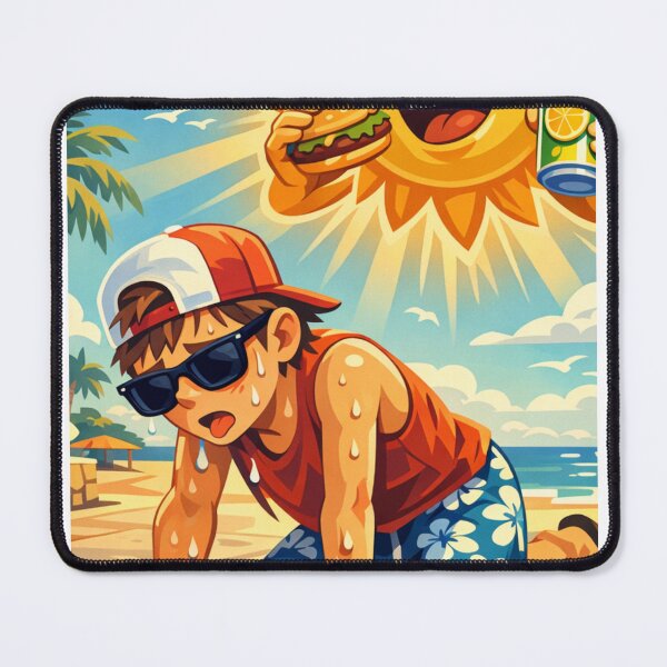 Item preview, The heat was intense on the beach. designed and sold by Whose-sweat.