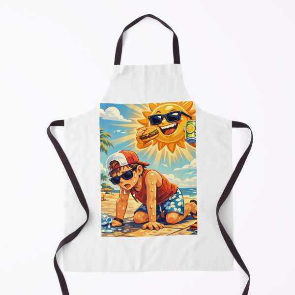 Item preview, The heat was intense on the beach. designed and sold by Whose-sweat.